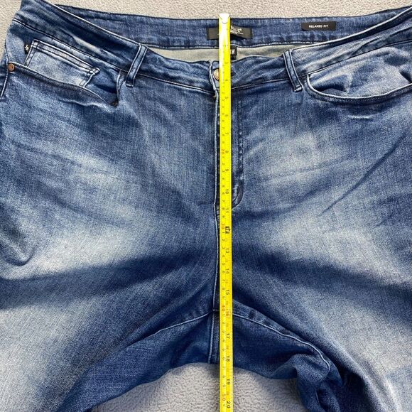 Judy Blue Jeans Women Plus Size 24W Blue Relaxed Fit,Stretch - Picture 7 of 15